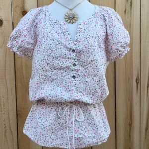 DKNY Jeans | Polkadot Comfy & Cool Blouse